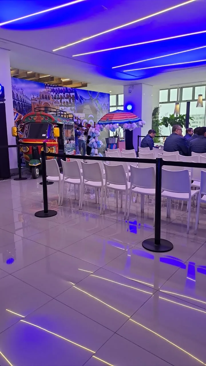 Servicio de algodón de azúcar en vivo Guatemala