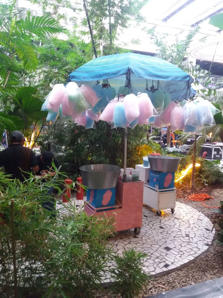 Estación de granizadas para eventos corporativos