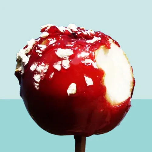 Manzanas Acarameladas Artesanales para Kermeses y Eventos Guatemala | Algodón Todo Evento