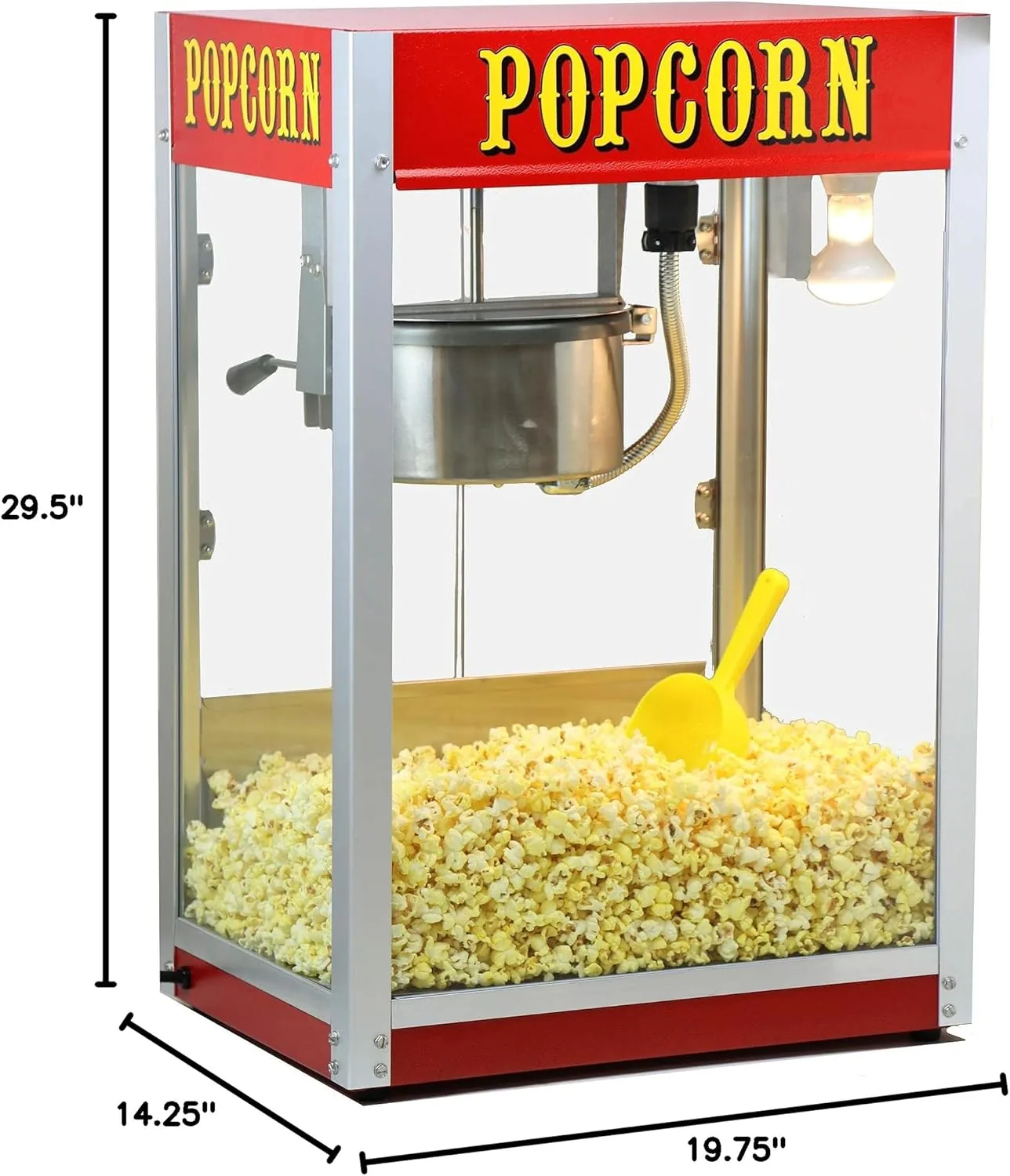 Máquina Comercial de Poporopos vista 1