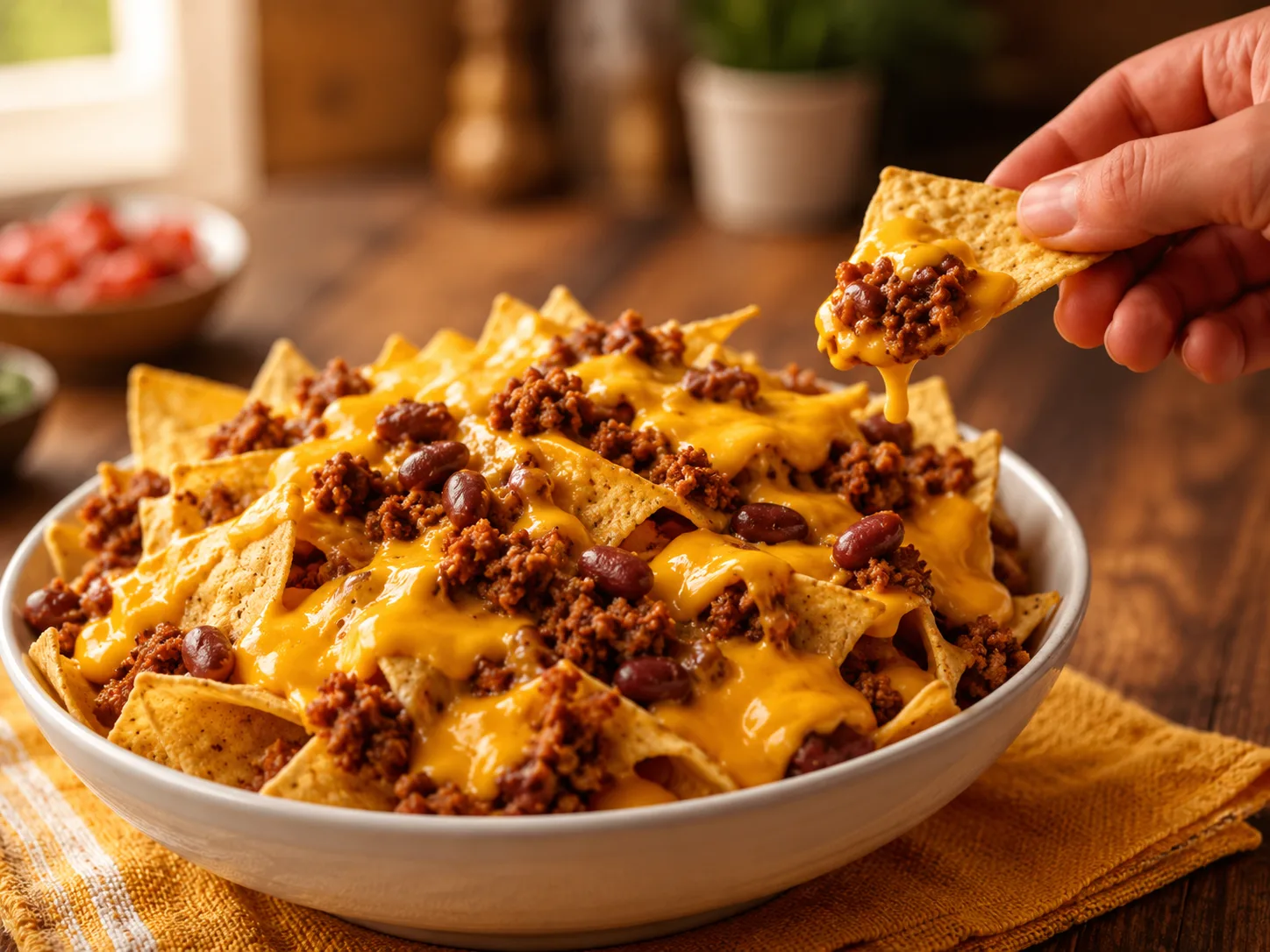 Nachos preparados para eventos - imagen ilustrativa 1