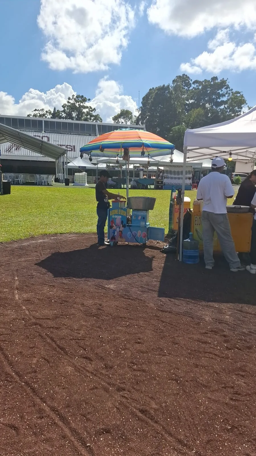 Estación móvil de churros profesional