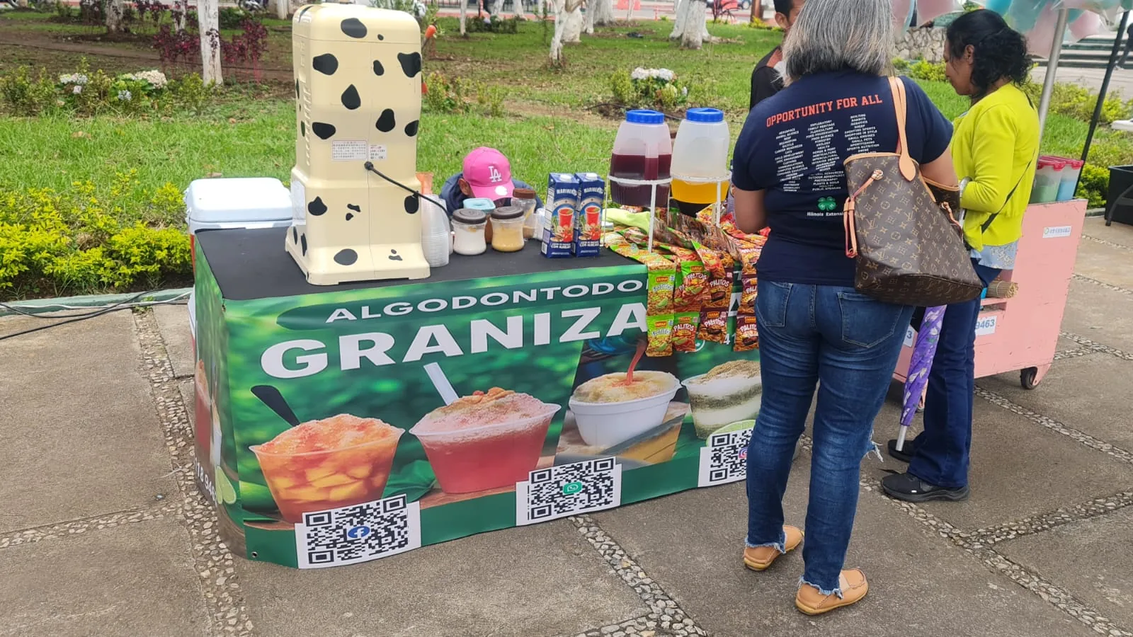 Máquina de helados suaves para eventos