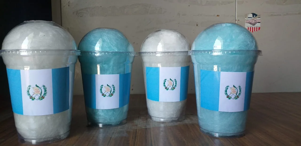 Poporopos gourmet en empaque para eventos